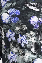 T-shirt vert foncé à imprimé floral de Bicalla pour Femmes