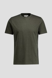 Photo produit 1 de T-shirt vert foncé rayé de Liberty Island pour Hommes