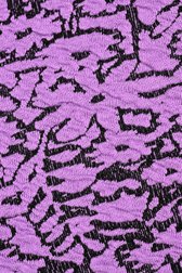 T-shirt violet à motif floral de Bicalla pour Femmes