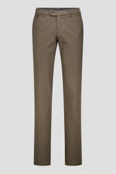 Taupe chino - Dallas - Slim fit van Brassville voor Heren