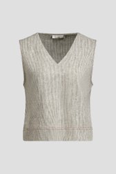 Photo produit 2 de Top en lin gris clair de Liberty Loving nature pour Femmes