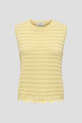 Photo produit 1 de Top jaune en maille de JDY pour Femmes