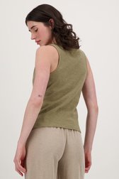 Top kaki avec détail noué de JDY pour Femmes
