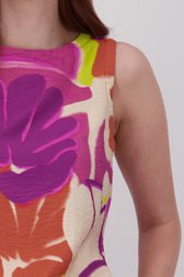 Top met zijdelook en kleurrijke print  van Libelle voor Dames