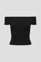 Top noir à épaules nues de JDY pour Femmes