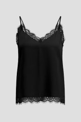 Photo produit 1 de Top noir avec dentelle de D'Auvry pour Femmes