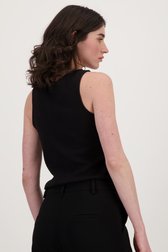 Le dos de Top noir avec détail noué de JDY pour Femmes