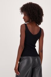 Le dos de Top noir scintillant de JDY pour Femmes