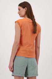 Top orange avec détail en crochet de JDY pour Femmes