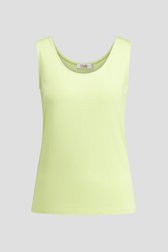 Photo produit 1 de Top vert lime à col rond de Libelle pour Femmes
