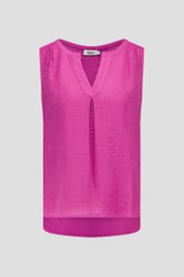 Top violet en tissu fin gaufré de Libelle pour Femmes