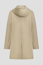 Photo produit 2 de Trench-coat beige clair avec capuche de Claude Arielle pour Femmes