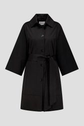 Trench-coat noir de D'Auvry pour Femmes