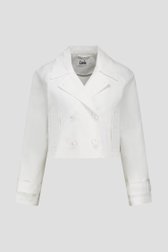 Trenchcoat courte blanche de Louise pour Femmes