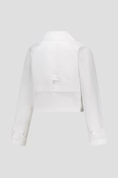 Trenchcoat courte blanche de Louise pour Femmes