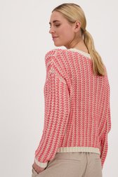 Trui in koraalroze-beige van Opus voor Dames