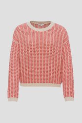 Trui in koraalroze-beige van Opus voor Dames