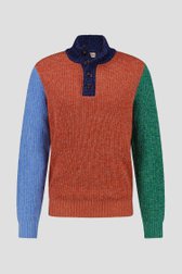 Trui met colour block - Collectie Metejoor van Ravøtt voor Heren