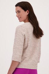 Truitje in pastel bouclé van Claude Arielle voor Dames