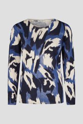 Truitje met beige print van Barbara Lebek voor Dames