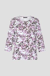 Truitje met kleurrijke vlekkenprint van Signature voor Dames