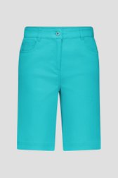 Turqoise bermuda van Claude Arielle voor Dames