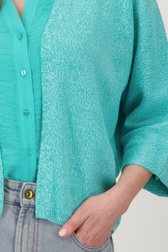 Turquoise cardigan van Libelle voor Dames
