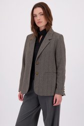 Vidéo de Blazer anthracite avec clous dorés de Geisha pour Femmes