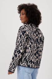 Veste à imprimé noir-beige de JDY pour Femmes