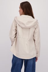 Le dos de Veste beige à capuche de JDY pour Femmes