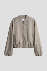 Photo produit 1 de Veste beige à motif chevrons de Opus pour Femmes
