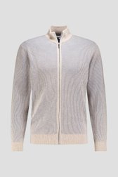 Photo produit 1 de Veste beige à rayures avec laine de Upper East pour Hommes