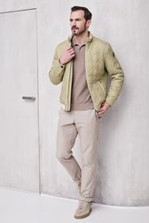 Veste beige légère matelassée - Déperlant de Upper East pour Hommes