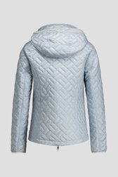 Photo produit 2 de Veste bleu clair matelassée avec capuche amovible de Barbara Lebek pour Femmes