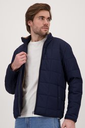 Veste bleu foncé légèrement matelassée	 de Ravøtt pour Hommes