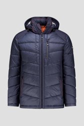 Photo produit 1 de Veste bleu foncé matelassée avec capuche de Gate One pour Hommes