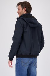 Veste bleu marine avec capuche de District pour Hommes