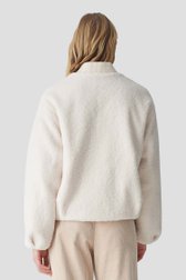 Le dos de Veste bombardier beige - réversible de Opus pour Femmes