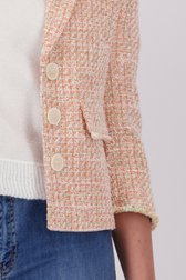 Veste bouclé orange de More & More pour Femmes