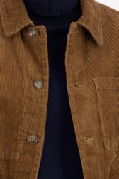 Veste brune en velours côtelé de Casual Friday pour Hommes