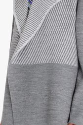 Veste/cardigan à capuche gris de Bicalla pour Femmes