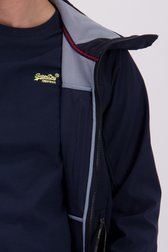 Détail de Veste confortable bleu marine de Superdry pour Hommes