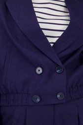 Veste courte bleu foncé de Louise pour Femmes