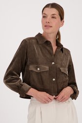 Veste courte en velours côtelé de Opus pour Femmes