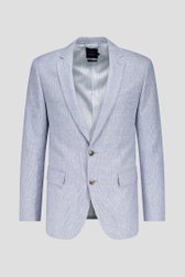Veste de costume à carreaux bleu - regular fit de Dansaert Blue pour Hommes