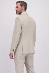 Le dos de Veste de costume beige chiné – Regular fit de Dansaert Black pour Hommes
