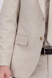 Détail de Veste de costume beige chiné – Regular fit de Dansaert Black pour Hommes