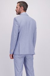 Le dos de Veste de costume bleu clair - Regular fit de Dansaert Black pour Hommes