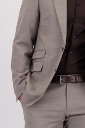Détail de Veste de costume brun – Coupe regular - Reagan de Dansaert Black pour Hommes