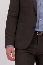 Détail de Veste de costume brune - Slim fit - Schmidt de Dansaert Black pour Hommes